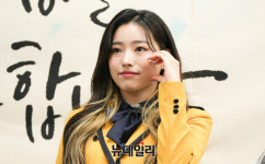 [포토] 하이엘 예슬 귀여운 볼하트