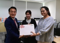백성현 논산시장  aT 방콕지사 방문, 농산물 수출 개척