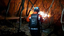 홍성 산불 강풍 타고 계속 ‘확산’…산림 912㏊ ‘잿더미’