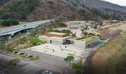 공주 석장리 유적 방문자센터 개관…카페 편의 공간