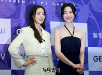 [포토] 마당이 있는 집 스릴러로 호흡 맞추는 김태희-임지연