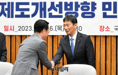 [포토] 민당정협의 참석한 이복현 금융감독원장