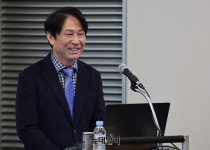 [포토] 시장경제 경제정치 아카데미, 강연하는 김영길 전 정책실장