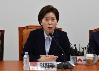 [포토] 최고위 참석한 양향자 개혁신당 원내대표