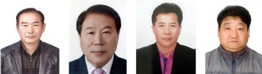 정읍시 영원면의 장 수상자 4명 선정