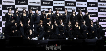 [포토] 완전체로 컴백한 트리플에스