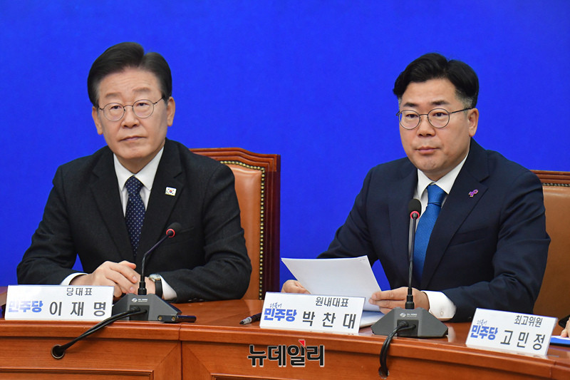 박찬대, 제3자 추천 채상병 특검법 결단 촉구...한동훈 대표와 협의 의지