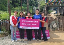 롯데마트 천천점, ㈔코리안독스에 정기 물품 후원