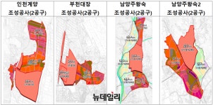 LH, 남양주왕숙 등 3기신도시 4개지구 부지조성 착수