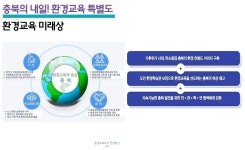 충북도 “대한민국 환경교육의 중심에 선다”