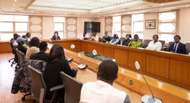 한국, 인적자원으로 이룬 발전 놀라워 … 세네갈 명문 다카르 경영대학원 학생들, 숙명여대 방문 프로그램에 엄지척