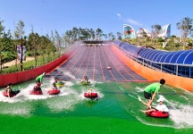 삼척시, 이사부사자공원 물썰매장·장미공원 바닥분수 7월 본격 운영