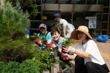 수원 광교1동, 주민 휴식처 ‘광일이네 힐링 테라스’ 조성