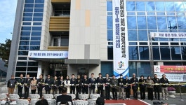 김제선 중구청장, 유천1동 청사 엘리베이터 준공… 이동약자 불편 해소