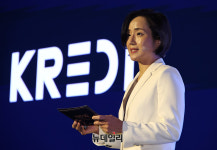[포토] 한국부동산개발산업연구원 발족 알리는 이진 연구위원