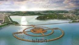 [단독] 개장 앞둔 부여 반산저수지 수변공원 ‘구조 설계 의혹’