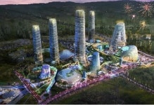 光과 水로 칠한다! 광교산과 원천호수를 모티브로