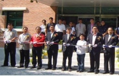 이희영 의원, 강하초등학교 체육관 준공식 참석
