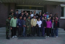 영통구 태장동민 ‘보병 51사단’ 위문방문