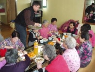 지동, 바르게살기운동 경로당 봉사활동 전개