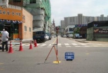 영통구, 지적측량기준점 현장조사