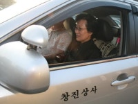 정금란 도의원 1일 택시기사 활동