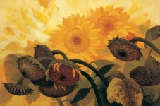 [CNB화랑]강렬한 색채·평면 도입으로 화풍 일신-강기융