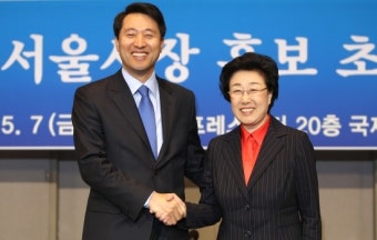 오세훈-한명숙, 서울시 현안 놓고 첫 맞장토론 [1보]