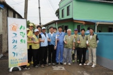 [전남CNB]포스코 광양제철소, 사랑의 집 고쳐주기 ‘벌써 100호’