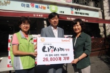 삼양식품 나가사끼 짬뽕 2만6800개, 푸드뱅크에 기부
