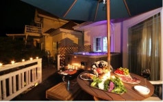 둘만의 사랑을 만끽하고, 가족의 정을 느낄 수 있는 스파펜션이 있는 하늘향기 펜션