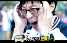 무한도전 텔레파시로 7명이 한 장소에? 무모함의 극치!