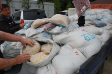 군산해경, 중국산 농산물 불법유통업자 검거