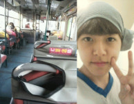 동호 버스 추운날 택시 승차거부,버스 타고 인증샷 찰칵~