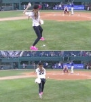 제시카 패대기 시구 美언론도 ‘깜짝’