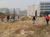 무안군, 새봄맞이 남악 신도시 대청소에 나서