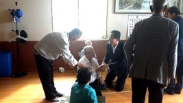 해남 온 명현관 도의장,경로효친...미풍양속 지켜가야