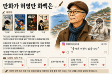 허영만 화백 건강 악화로 활동 중단…‘백반기행’ 7년 만 종영