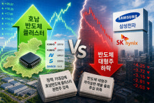 [심층분석] 호남 반도체 메가프로젝트 발표 후... 테마주 폭등 vs 반도체 대장 흔들