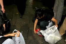 조선일보 사옥은 쓰레기 매립장?