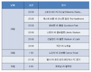 [포토]4월 프리미어리그 경기 일정