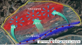 진주대곡 단목지구 시설하우스 농가 물걱정 해소
