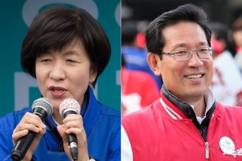 [4·13 출구조사] 서울 영등포갑 김영주 44.4%, 박선규 39.4% '경합'