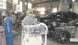 인천시 특별사법경찰, 불법 자동차정비업체 무더기 적발