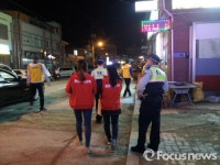 금연전도사로 나선 산청군보건의료원‧산청경찰서 경호지구대