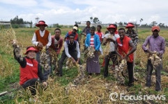 LG전자 CSR 활동…에디오피아 시범농장 조성사업