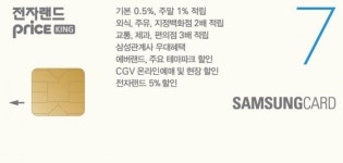 전자랜드, 종이없이 PC로 삼성카드 발급신청한다