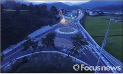 거창 위천면 장기회전교차로 운전자 중심으로 개선