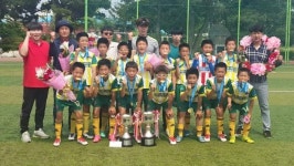 남해초등학교 영광의 베스트15…전국소년체전 축구 우승