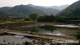 산청 삼장면 대포숲…지리산 천왕봉도 화려한 유혹에 싱숭생숭
